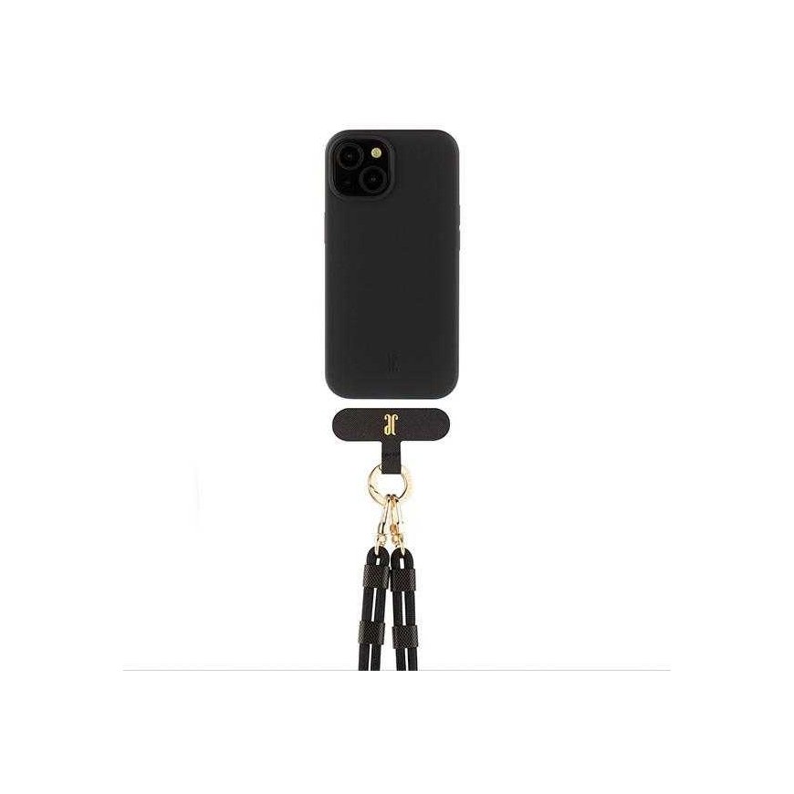 Dėklas JE 2in1 iPhone 15 6.1" MagSafe juoda/juodas 30504 (Just Elegance) – 2