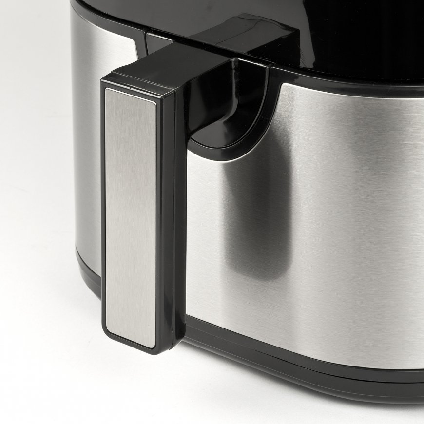 G3 Ferrari FRIGGISANO 4.5 Single 4.5 L Stand-alone 1500 W Hot air fryer Black, Stainless steel – 3