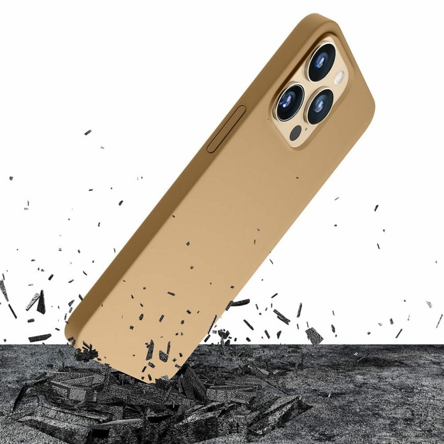 3MK HARDY Case matkapuhelimen suojakotelo Kulta – 3