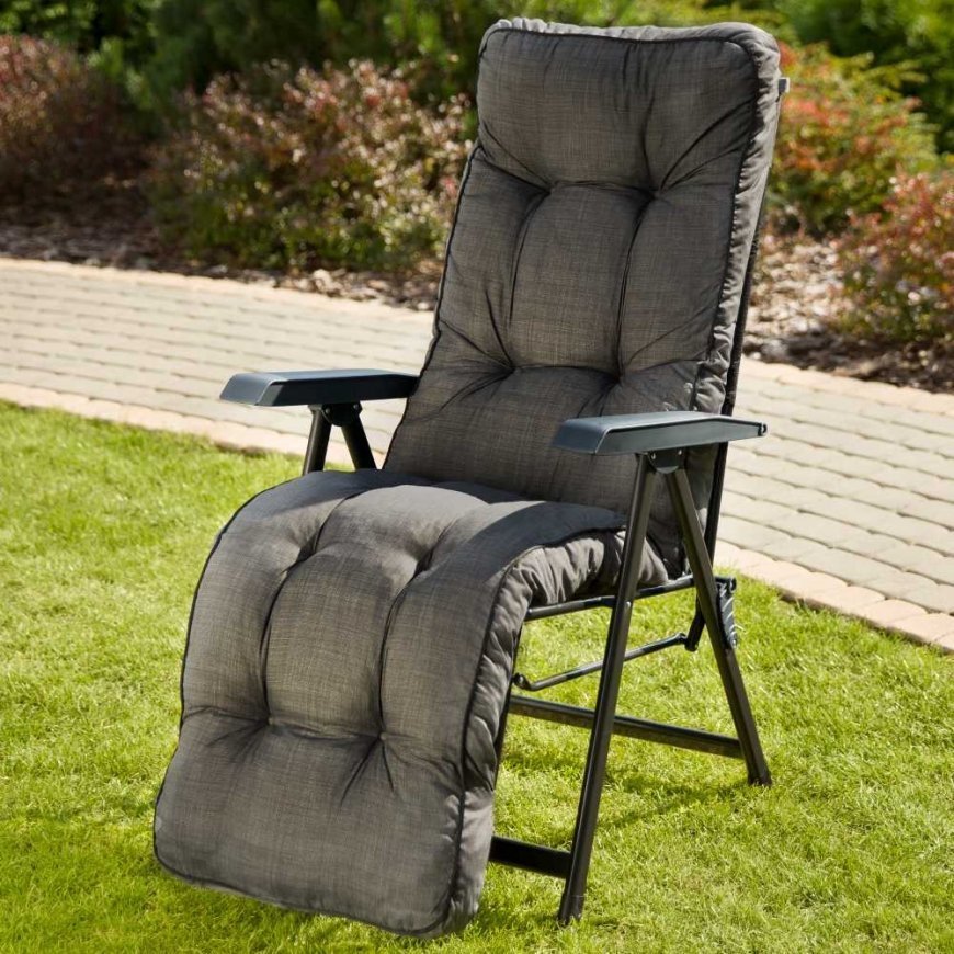 Patio Armchair garden with podnóżkiem Lena