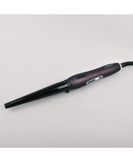 Feel-Maestro MR266 hair styling tool Curling iron Steam Black, Violet 45 W