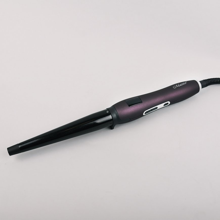 Feel-Maestro MR266 plaukų formavimo šukos Garbanojimo žnyplės Garinis Juoda, Violetinė 45 W