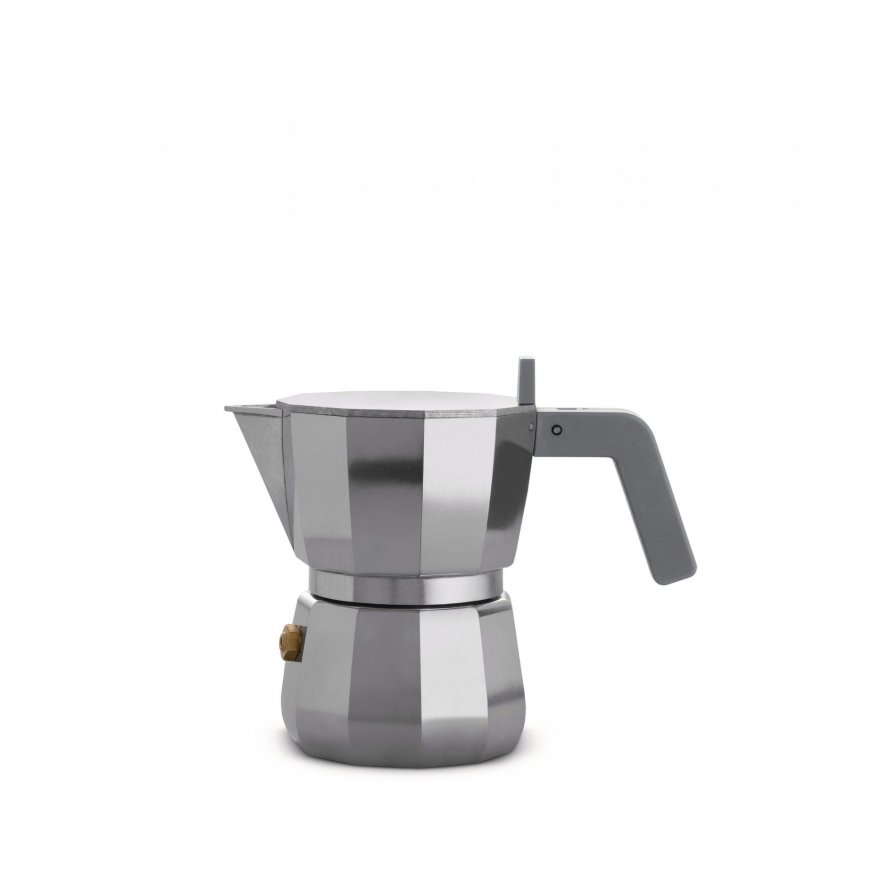 Alessi Mokka Espressomaschine DC06/1 silber