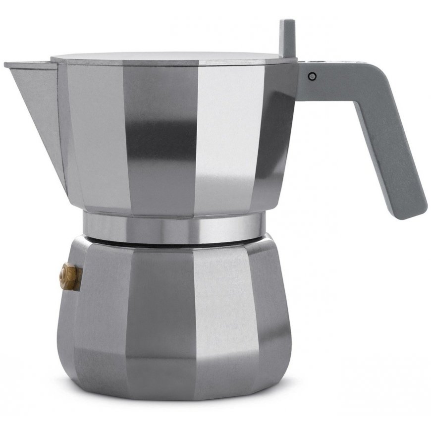 Alessi Mokka Espressomaschine DC06/1 silber – 2