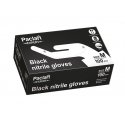 Nitrile disposable gloves 100 pcs black L size 24x10,5x0,05cm Nitrile disposable gloves 100 pcs black L size 24x10,5x0,05cm