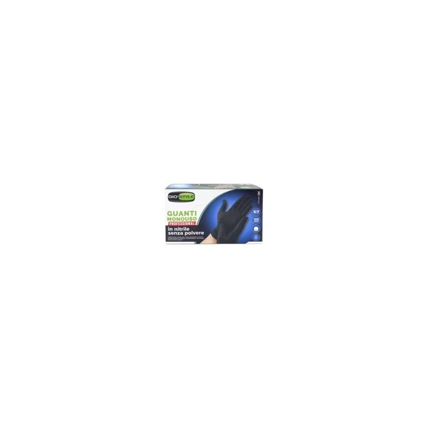 Nitrile disposable gloves 100 pcs black L size 24x10,5x0,05cm – 2