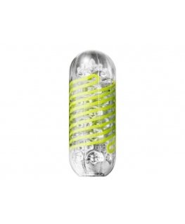 Tenga TEN150-SHELL vīriešu masturbators Zaļš, Caurspīdīgs Plastmasa, Silikons