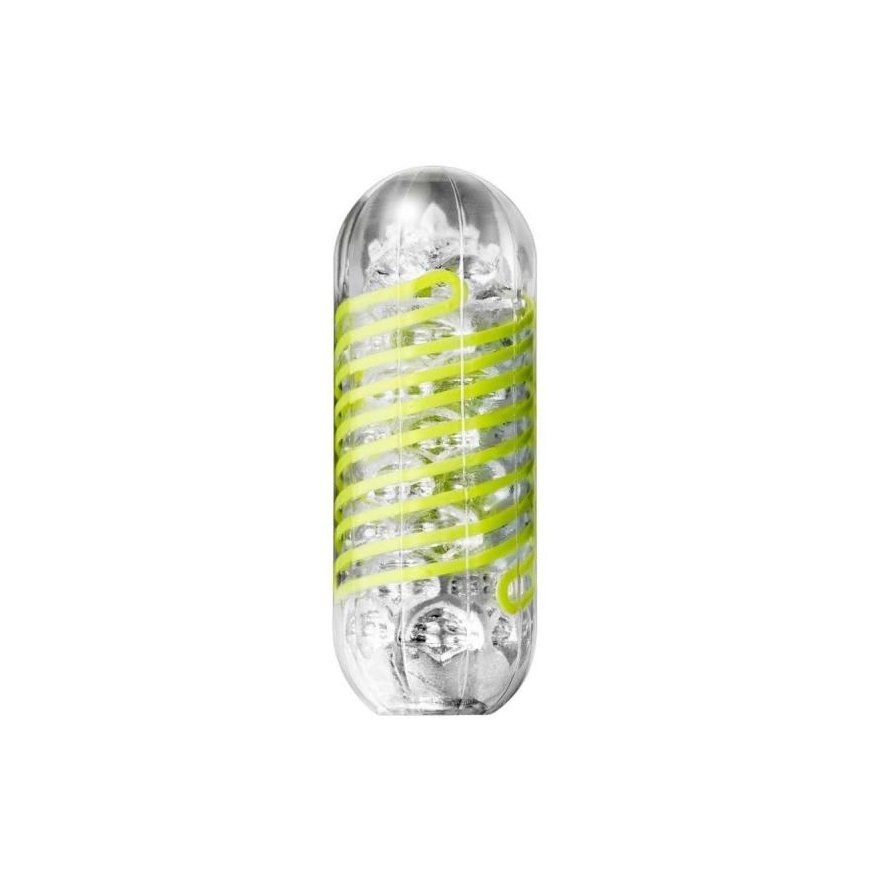 Tenga TEN150-SHELL vīriešu masturbators Zaļš, Caurspīdīgs Plastmasa, Silikons