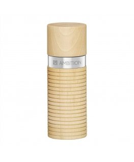 Pepper mill i soli drawnenia 15 cm corrugated light wood Ring AMBITION