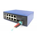Digitus DN-651157 tīkla pārslēgs Vadīts L2 Gigabit Ethernet (10/100/1000) Melns, Zils Digitus DN-651157 tīkla pārslēgs Vadīts L2 Gigabit Ethernet (10/100/1000) Melns, Zils