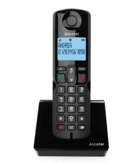 Alcatel S280 DUO BLK DECT-puhelin Soittajan tunnistus musta