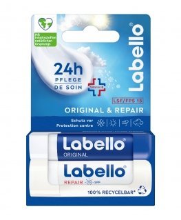 Labello Original & Repair All-Weather Set lūpu balzams Abiem dzimumiem 4,8 g
