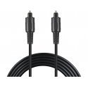 Sandberg 505-40 audiokaabel 1,8 m Toslink Must Sandberg 505-40 audiokaabel 1,8 m Toslink Must