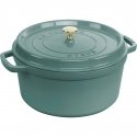 Staub apaļais čuguna pods - 6,7 l, eikalipts Staub apaļais čuguna pods - 6,7 l, eikalipts