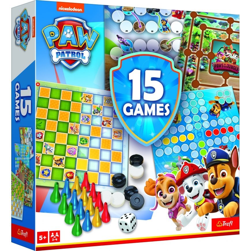 TREFL PAW PATROL Set of 15in1 games
