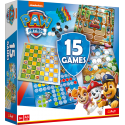 TREFL PAW PATROL 15 in 1 Galda spēle TREFL PAW PATROL 15 in 1 Galda spēle