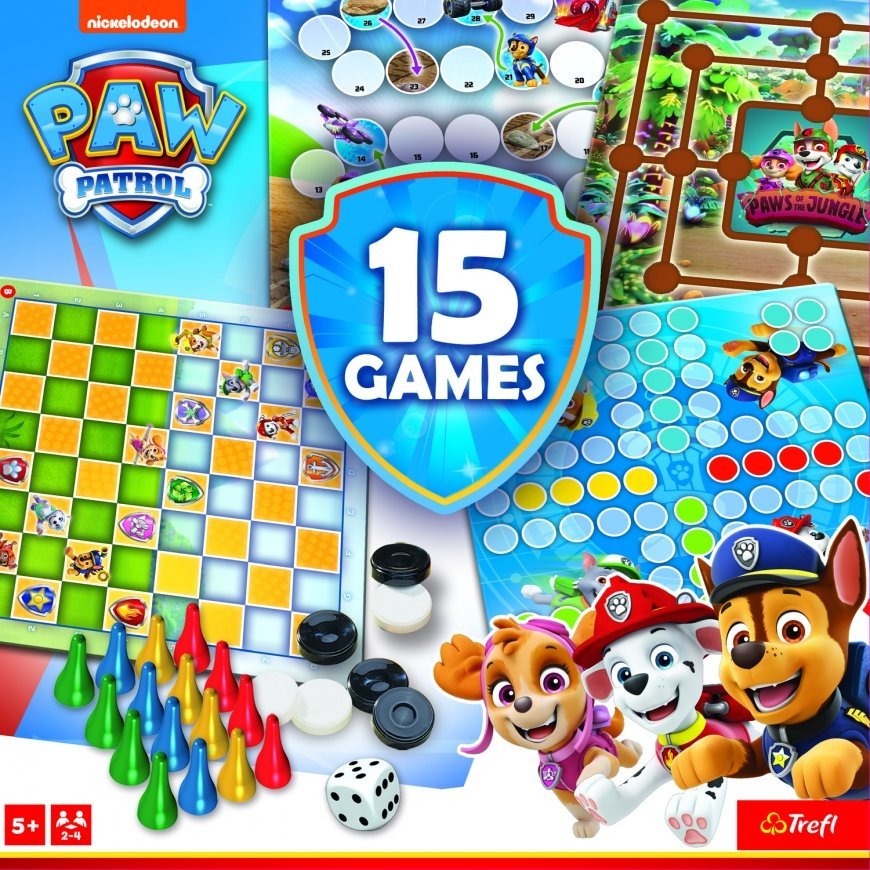 TREFL PAW PATROL lauamängude komplekt – 3