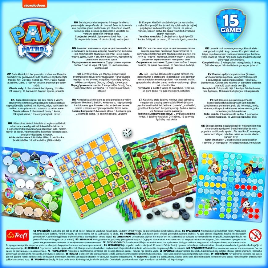 TREFL PAW PATROL 15 in 1 Galda spēle – 5