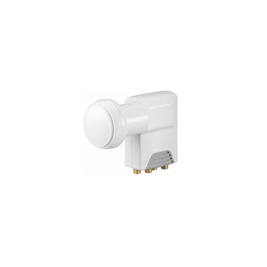 Microconnect LNBS-4 спутниковый конвертер Белый
