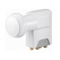 Microconnect LNBS-4 Trokšņu mazināšanas bloka pārveidotājs satelītšķīvjiem (LNB) Balts
