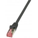 LogiLink Cat.6 S/FTP, 3m networking cable Black Cat6 S/FTP (S-STP) LogiLink Cat.6 S/FTP, 3m networking cable Black Cat6 S/FTP (S-STP)