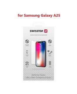Swissten Ultra Slim Tempered Glass Premium 9H for Samsung Galaxy A25