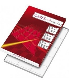 Lipnios etiketės LabelMedia, A4, baltos, 105x148,5 mm, (4) (100) 0707-752