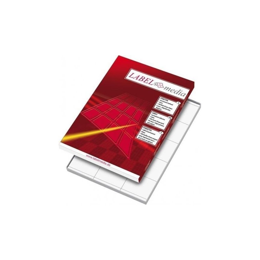 Nenurodyta Adhesive labels LabelMedia, A4, white