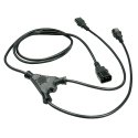 Lindy 1m IEC Splitter Cable IEC C14 to 2 x IEC C13 Lindy 1m IEC Splitter Cable IEC C14 to 2 x IEC C13