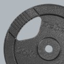 Ketaus apkrova 20kg, skylė 31mm, plokštė su rankenomis, REBEL ACTIVE