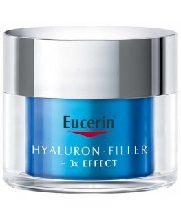 Eucerin Hyaluron-Filler + 3x Effect moisturizing night cream-gel 50ml