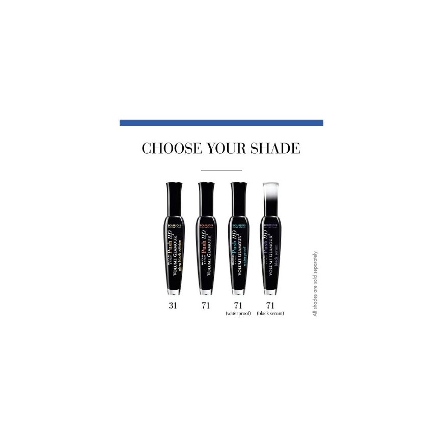 Bourjois Volume Glamour Effet Push ripsmetušš 31 Ultra Black – 5