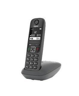 Gigaset AE690 Analoginen/DECT-puhelin Soittajan tunnistus Antrasiitti