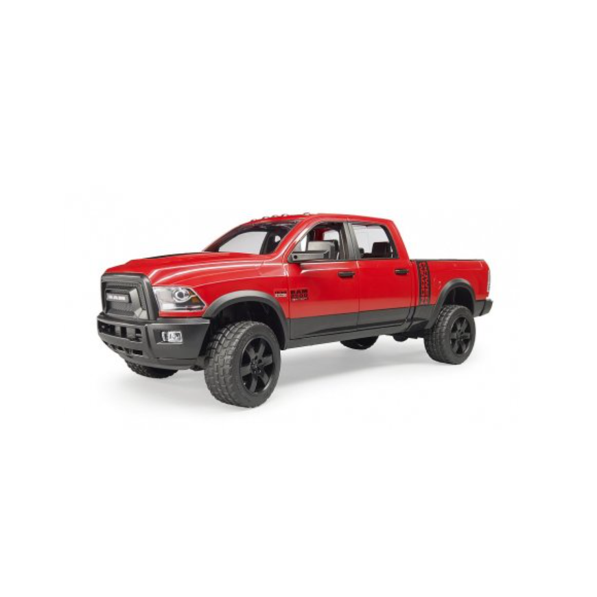 Bruder Dodge RAM 2500 Power Wagon su priekaba ir motociklu Ducati 02502 BRUDER