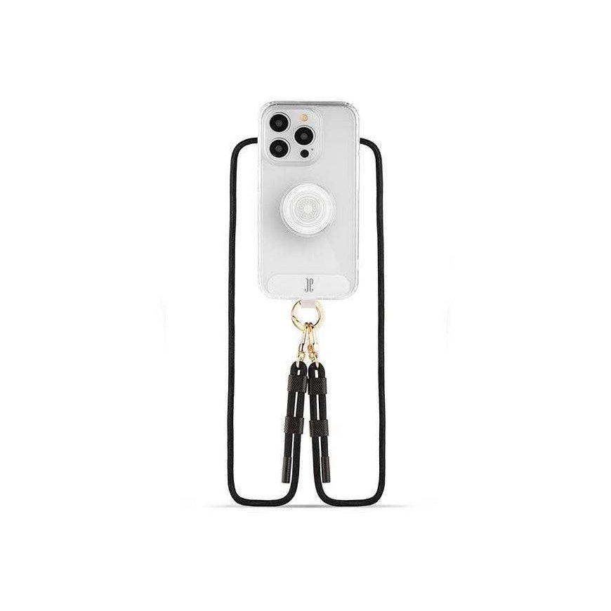 Case JE 3in1 PopGrip iPhone 15 Pro 6.1" transparent/clear 30525 (Just Elegance) – 2
