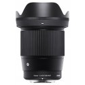 Sigma 16mm F1.4 DC DN | C MILC Plats objektīvs Melns Sigma 16mm F1.4 DC DN | C MILC Plats objektīvs Melns