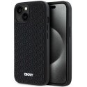 Case DKNY DKHCP15S3DRPWK iPhone 15 / 14 / 13 6.1" black/black hardcase 3D Rubber Repeat Pattern Case DKNY DKHCP15S3DRPWK iPhone 15 / 14 / 13 6.1" black/black hardcase 3D Rubber Repeat Pattern