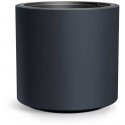 Donica ogrodowa with insert Heos 46.8 x 46.8 x 45 cm anthracite PROSPERPLAST Donica ogrodowa with insert Heos 46.8 x 46.8 x 45 cm anthracite PROSPERPLAST