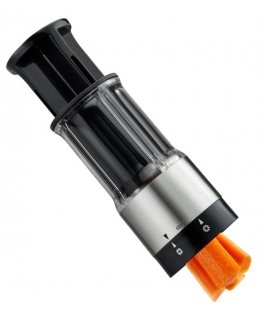 GEFU FLEXICUT shaped food cutter Black, Grey, Transparent Plastic, Stainless steel