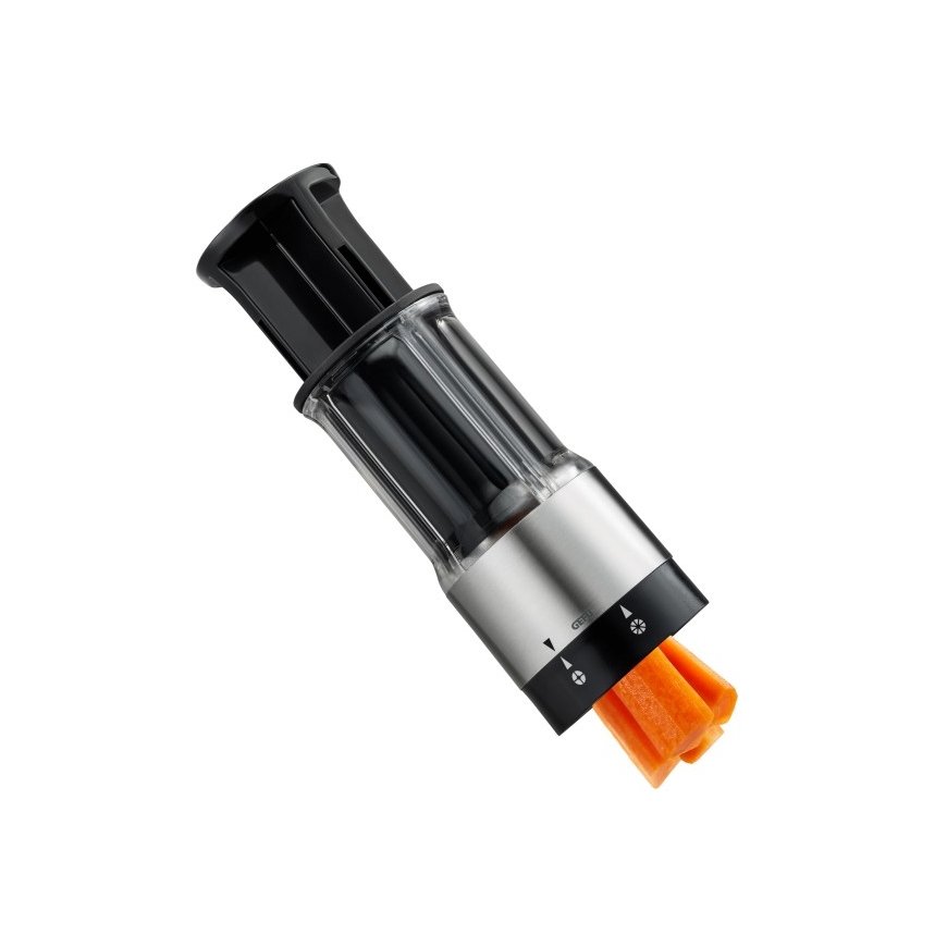 GEFU FLEXICUT shaped food cutter Black, Grey, Transparent Plastic, Stainless steel