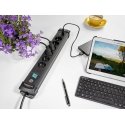 Brennenstuhl 1951160601 удлинитель 3 m 6 розетка(и) Для помещений Черный Brennenstuhl 1951160601 удлинитель 3 m 6 розетка(и) Для помещений Черный