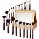 Jessup Zinfandel Makeup Tool makiažo šepetėlių rinkinys T285 25 vnt. + karstas
