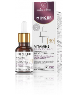 Face serum Mincer Pharma Vitamins Philosophy No. 1005, 15 ml