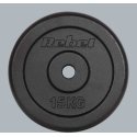 Ketaus svarelių rinkinys 2x15kg, skylė 31mm, klasikinė plokštelė, REBEL ACTIVE Ketaus svarelių rinkinys 2x15kg, skylė 31mm, klasikinė plokštelė, REBEL ACTIVE