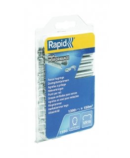 Rapid 40108799 lukko ja solki 1390 kpl Sinkittyä terästä