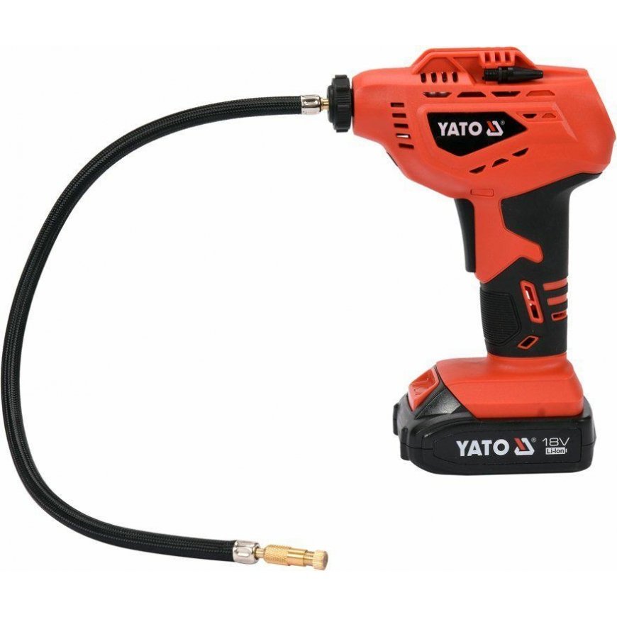 Pripūtimo pistoletas YATO YT-82895 | Li-ion | 18V | 1.0MPA | be akumuliatoriaus