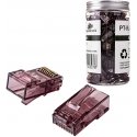 Spacetronik RJ45 kištukas, pralaidumas, 6 kat. UTP PT-RJ456UC-1, 100 vnt. Spacetronik RJ45 kištukas, pralaidumas, 6 kat. UTP PT-RJ456UC-1, 100 vnt.