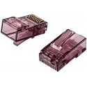 Spacetronik RJ45 kištukas, pralaidumas, 6 kat. UTP PT-RJ456UC-1, 100 vnt. Spacetronik RJ45 kištukas, pralaidumas, 6 kat. UTP PT-RJ456UC-1, 100 vnt.