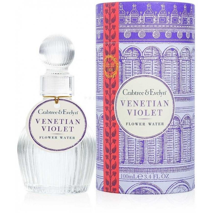 Crabtree & Evelyn, Venetian Violet, Floral Vanduo, 100 ml – 2
