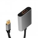 LogiLink CDA0110 video cable adapter 0.15 m Mini DisplayPort HDMI Black, Grey LogiLink CDA0110 video cable adapter 0.15 m Mini DisplayPort HDMI Black, Grey